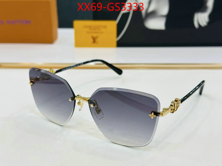 Glasses-LV customize best quality replica ID: GS3333 $: 69USD