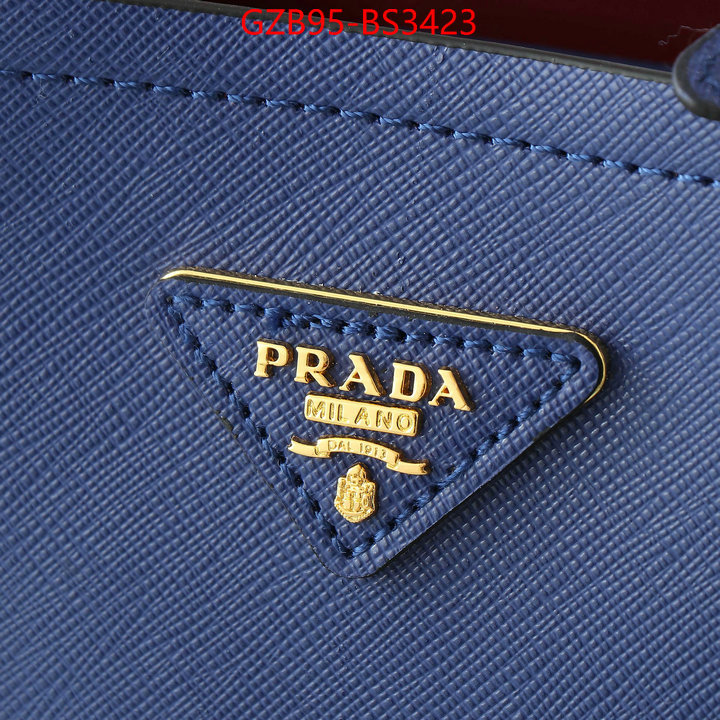 Prada Bags(4A)-bucket bag best replica 1:1 ID: BS3423 $: 95USD,