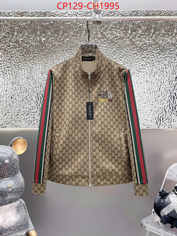 Clothing-Gucci high quality designer ID: CH1995 $: 129USD