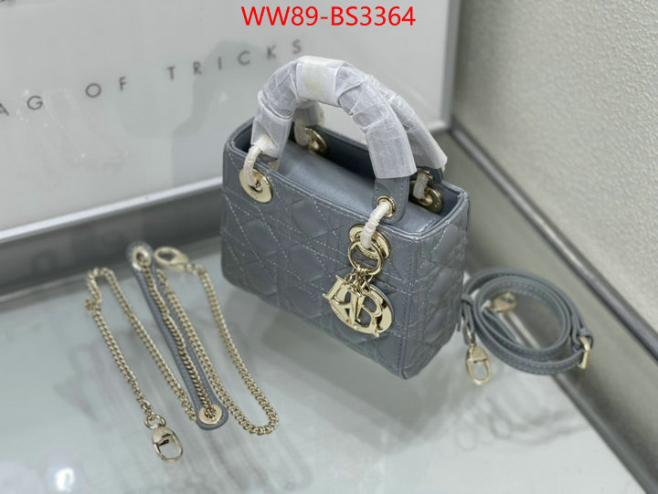 Dior Bags(4A)-Lady- replica wholesale ID: BS3364 $: 89USD,