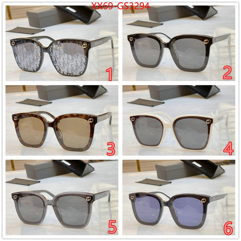 Glasses-Dior high quality aaaaa replica ID: GS3294 $: 69USD