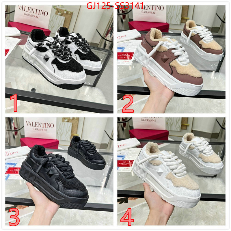 Men Shoes-Valentino replica sale online ID: SS3141 $: 125USD