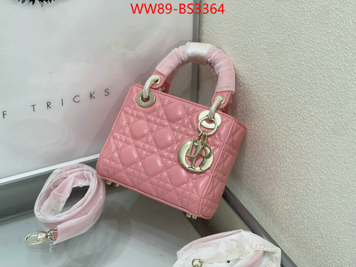 Dior Bags(4A)-Lady- replica wholesale ID: BS3364 $: 89USD,