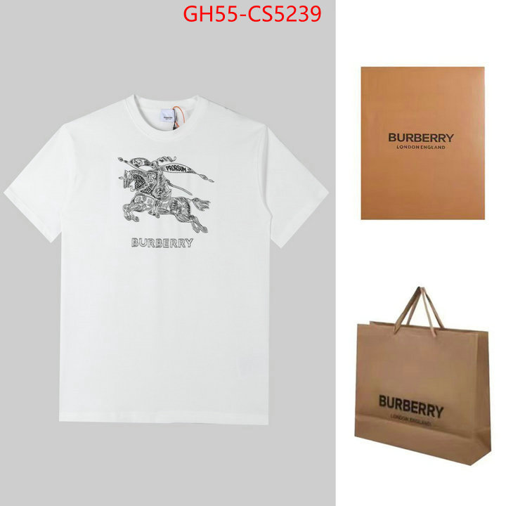 Clothing-Burberry brand designer replica ID: CS5239 $: 55USD