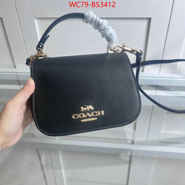 Coach Bags(4A)-Crossbody- high quality 1:1 replica ID: BS3412 $: 79USD,