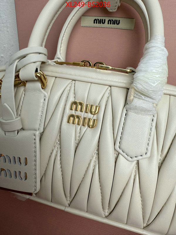 Miu Miu Bags(TOP)-Crossbody- how to start selling replica ID: BS2036 $: 249USD,