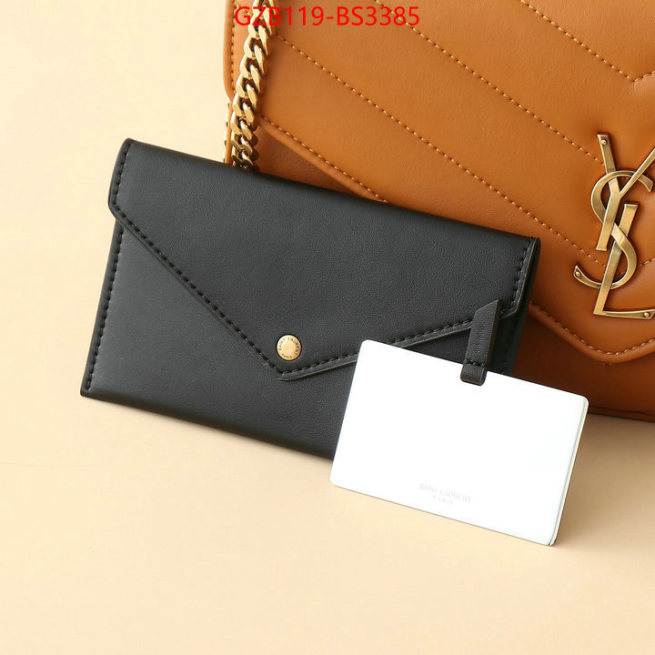 YSL Bags(4A)-Crossbody- replica 2024 perfect luxury ID: BS3385 $: 119USD,