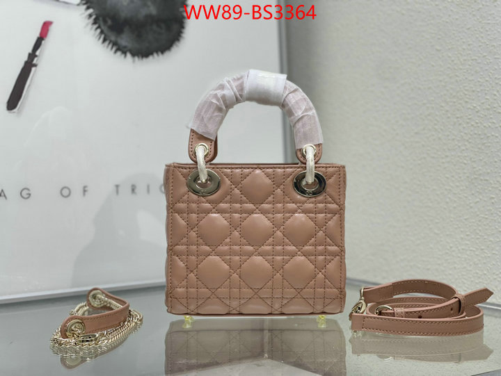 Dior Bags(4A)-Lady- replica wholesale ID: BS3364 $: 89USD,