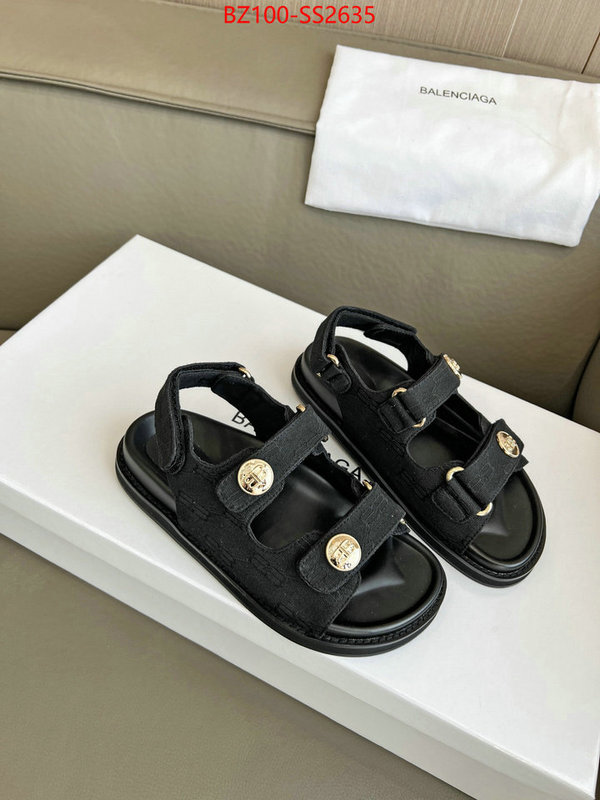 Women Shoes-Balenciaga buy aaaaa cheap ID: SS2635 $: 100USD