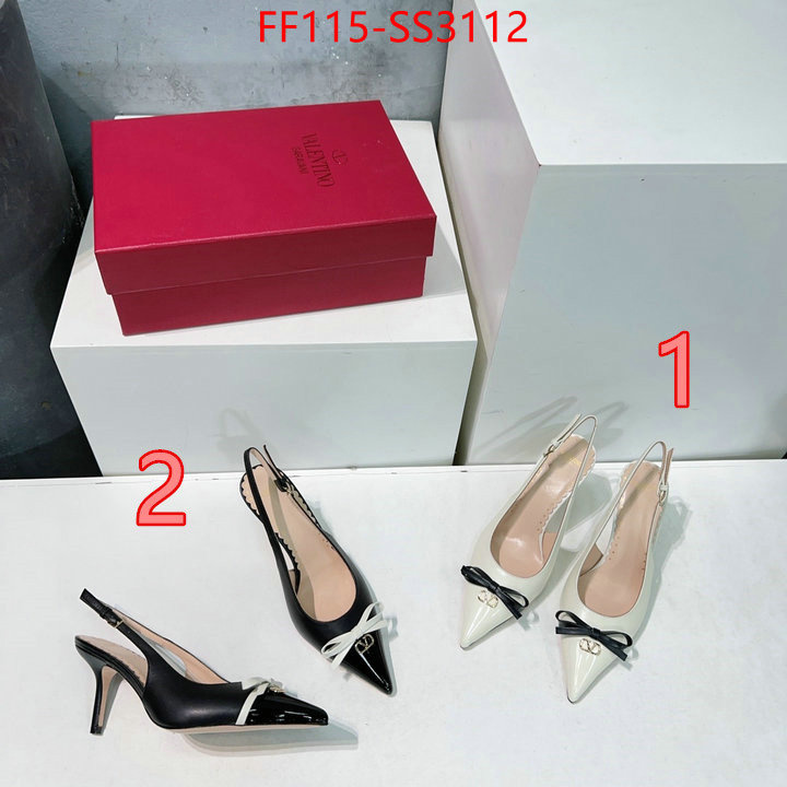 Women Shoes-Valentino how to find designer replica ID: SS3112 $: 115USD