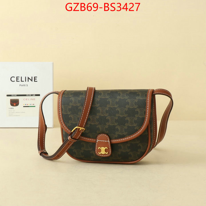 CELINE Bags(4A)-Crossbody- luxury cheap ID: BS3427 $: 69USD,