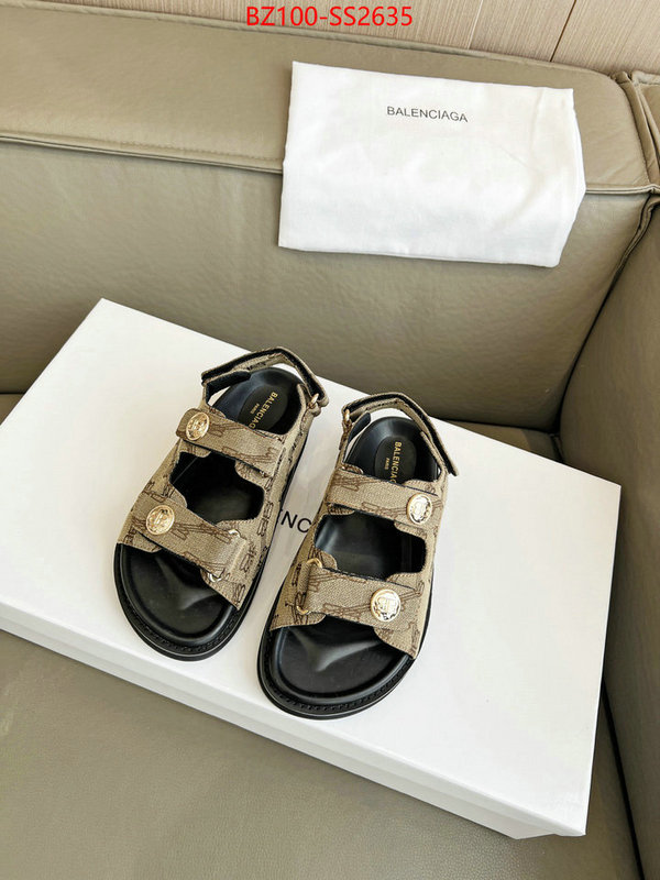 Women Shoes-Balenciaga buy aaaaa cheap ID: SS2635 $: 100USD