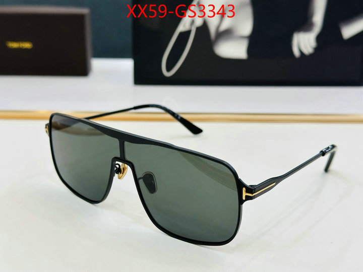 Glasses-Tom Ford luxury cheap ID: GS3343 $: 59USD