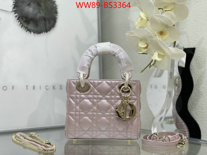 Dior Bags(4A)-Lady- replica wholesale ID: BS3364 $: 89USD,