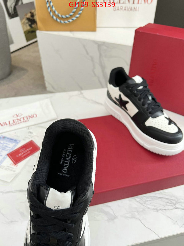 Men Shoes-Valentino 1:1 replica wholesale ID: SS3139 $: 129USD