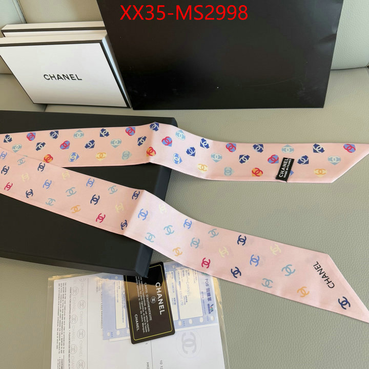 Scarf-Chanel wholesale replica shop ID: MS2998 $: 35USD