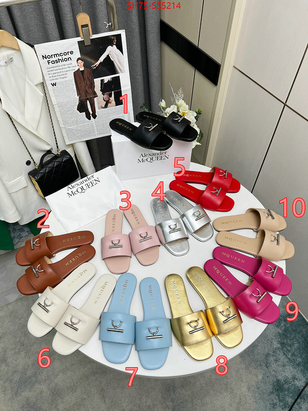Women Shoes-Alexander McQueen most desired ID: SS5214 $: 75USD