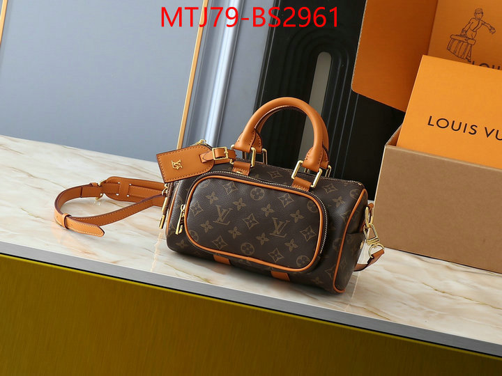 LV Bags(4A)-Speedy- best wholesale replica ID: BS2961 $: 79USD,