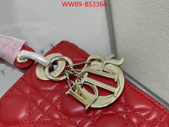 Dior Bags(4A)-Lady- replica wholesale ID: BS3364 $: 89USD,