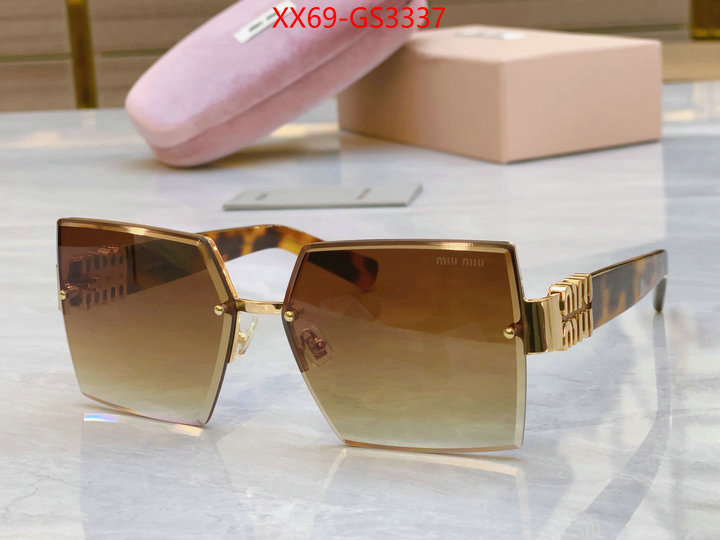 Glasses-Miu Miu for sale cheap now ID: GS3337 $: 69USD