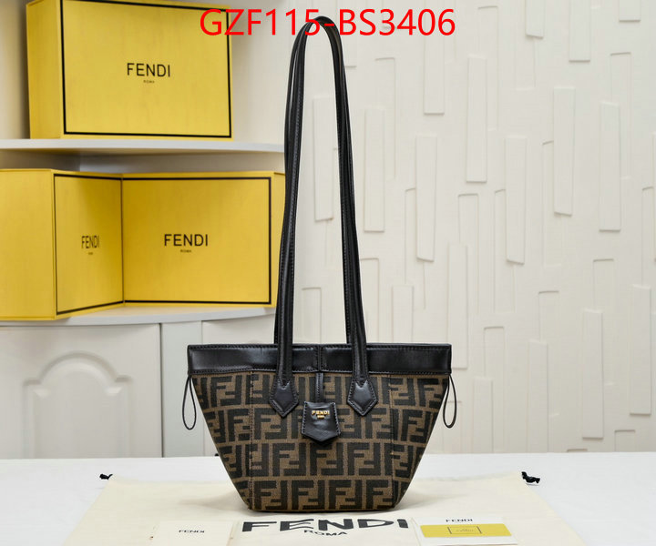 Fendi Bags(4A)-Handbag- designer replica ID: BS3406