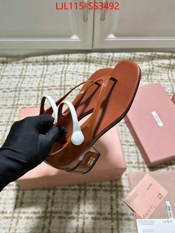 Women Shoes-Miu Miu shop the best high authentic quality replica ID: SS3492 $: 115USD