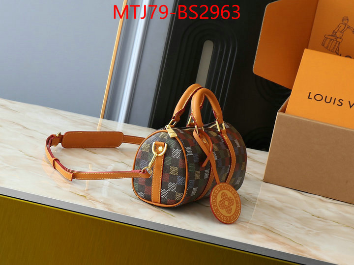 LV Bags(4A)-Speedy- how to find designer replica ID: BS2963 $: 79USD,