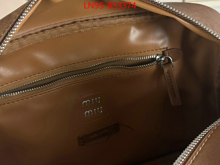 Miu Miu Bags(4A)-Handbag- best site for replica ID: BS3374 $: 95USD,