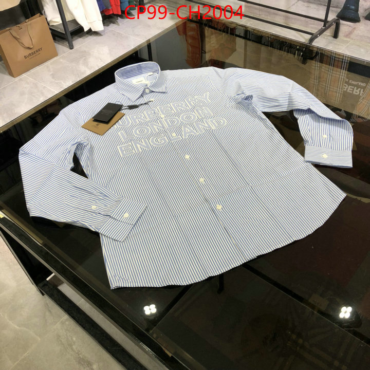 Clothing-Burberry replica wholesale ID: CH2004 $: 99USD