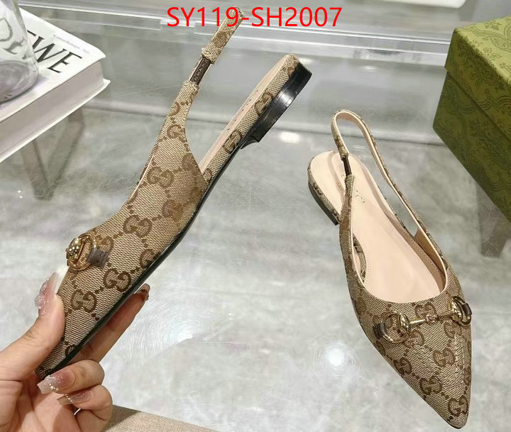 Women Shoes-Gucci good quality replica ID: SH2007 $: 119USD