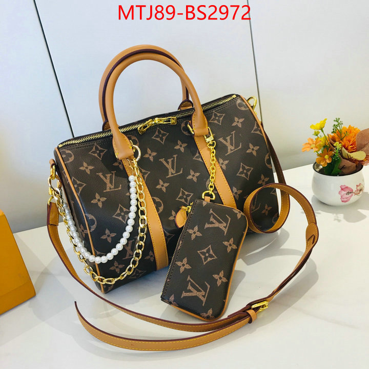 LV Bags(4A)-Speedy- fake ID: BS2972 $: 89USD,