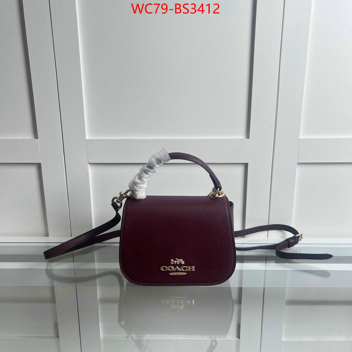 Coach Bags(4A)-Crossbody- high quality 1:1 replica ID: BS3412 $: 79USD,