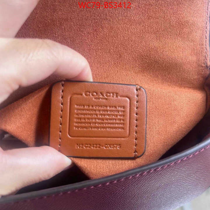 Coach Bags(4A)-Crossbody- high quality 1:1 replica ID: BS3412 $: 79USD,