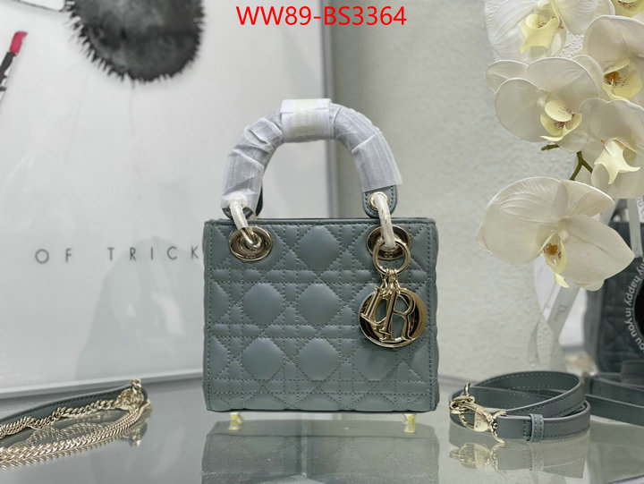 Dior Bags(4A)-Lady- replica wholesale ID: BS3364 $: 89USD,