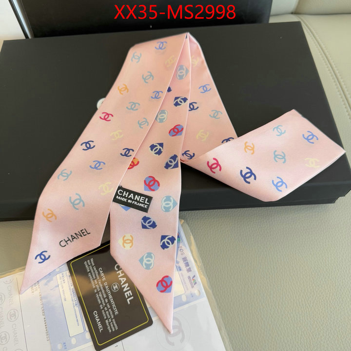 Scarf-Chanel wholesale replica shop ID: MS2998 $: 35USD