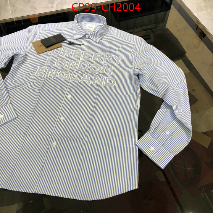 Clothing-Burberry replica wholesale ID: CH2004 $: 99USD