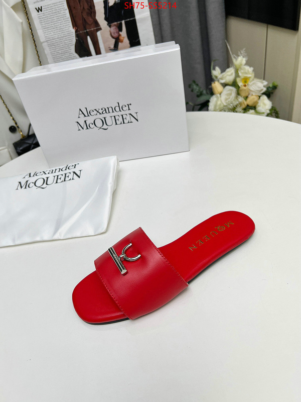 Women Shoes-Alexander McQueen most desired ID: SS5214 $: 75USD
