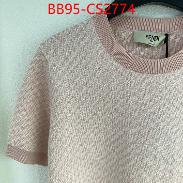 Clothing-Fendi top quality ID: CS2774 $: 95USD