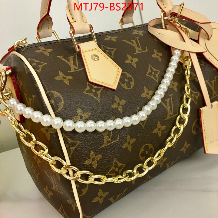 LV Bags(4A)-Speedy- top perfect fake ID: BS2971 $: 79USD,