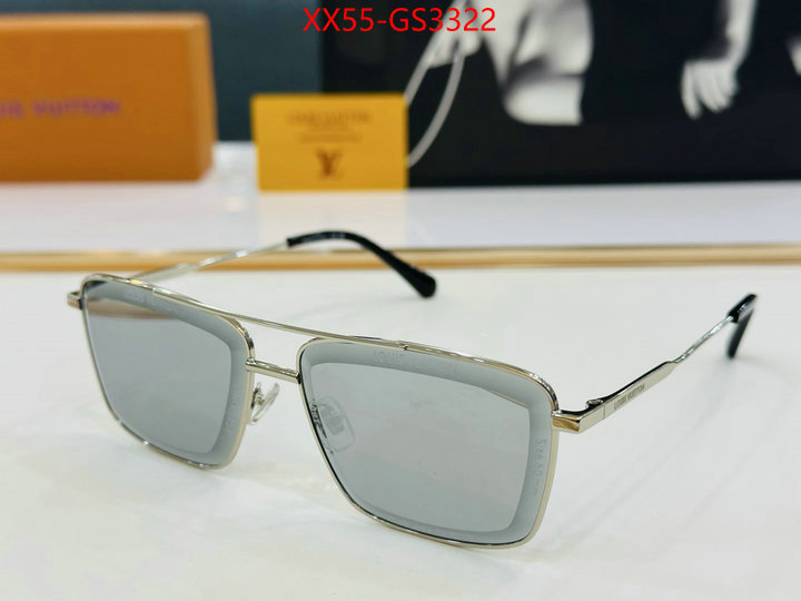 Glasses-LV 1:1 clone ID: GS3322 $: 55USD