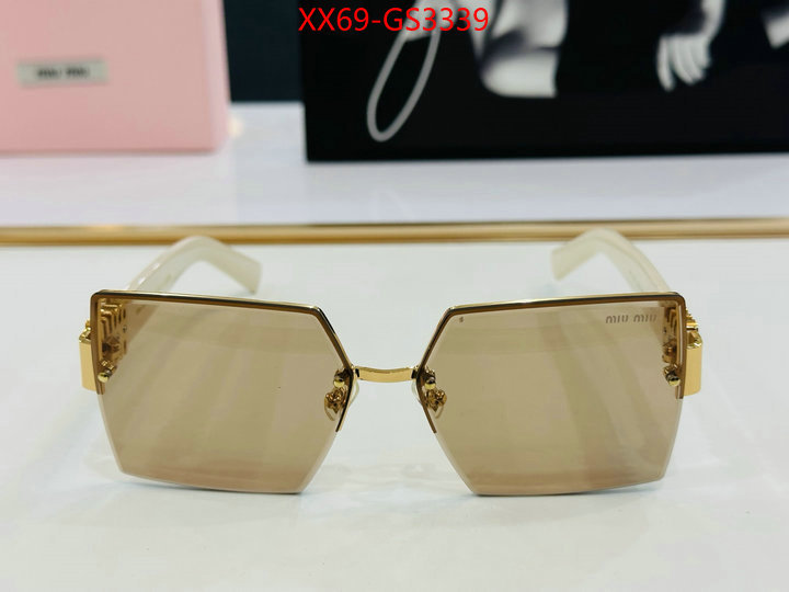 Glasses-Miu Miu where could you find a great quality designer ID: GS3339 $: 69USD