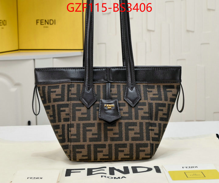 Fendi Bags(4A)-Handbag- designer replica ID: BS3406