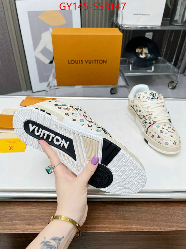 Men Shoes-LV how to find replica shop ID: SS3147 $: 145USD