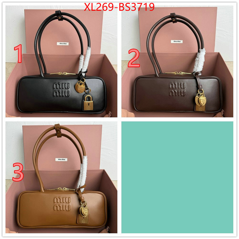 Miu Miu Bags(TOP)-Handbag- designer high replica ID: BS3719 $: 269USD,