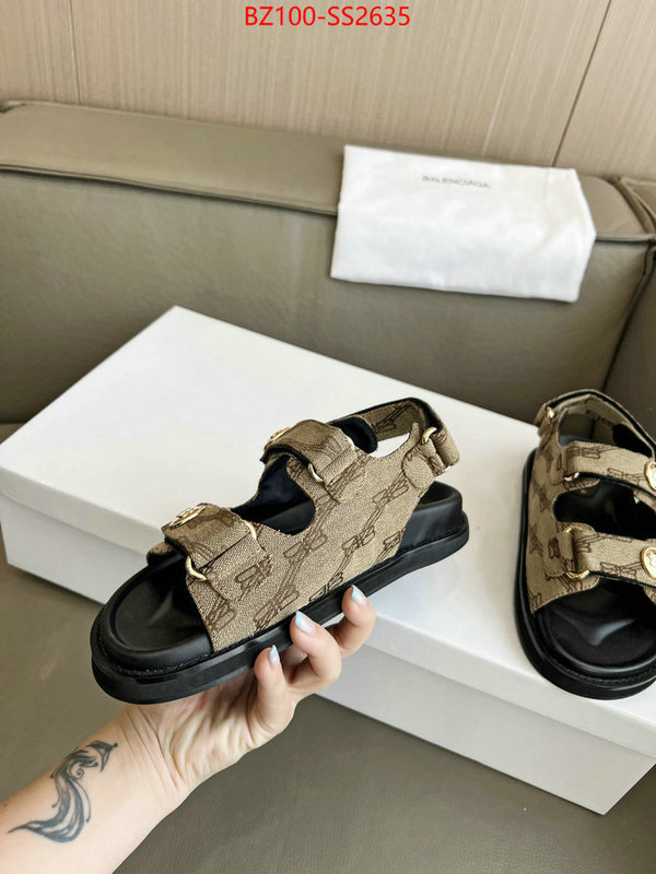 Women Shoes-Balenciaga buy aaaaa cheap ID: SS2635 $: 100USD