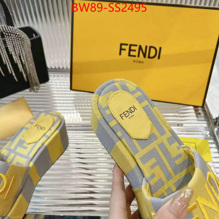 Women Shoes-Fendi quality aaaaa replica ID: SS2495 $: 89USD