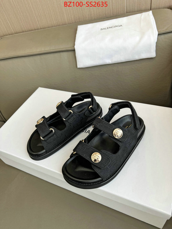 Women Shoes-Balenciaga buy aaaaa cheap ID: SS2635 $: 100USD