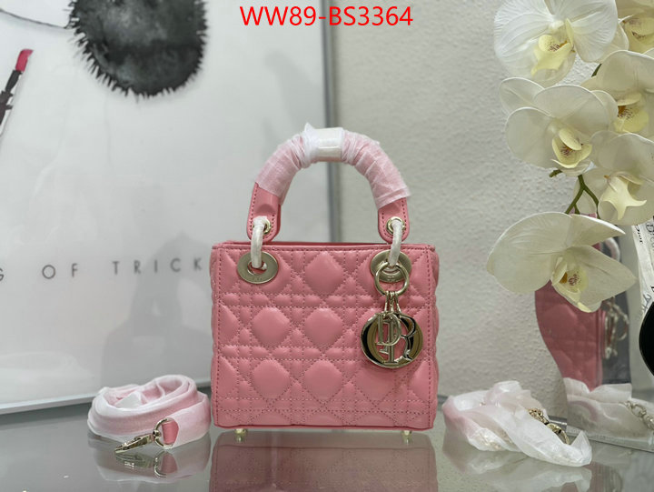 Dior Bags(4A)-Lady- replica wholesale ID: BS3364 $: 89USD,