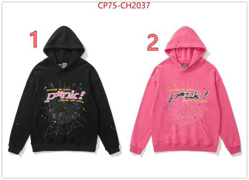 Clothing-Sp5der what best replica sellers ID: CH2037 $: 75USD