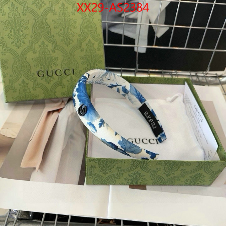 Hair band-Gucci luxury fake ID: AS2384 $: 29USD